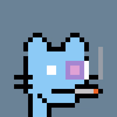 Cool Punk Cat #593