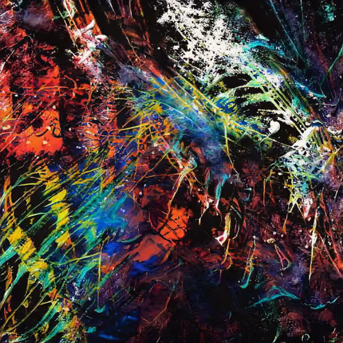psychedelic dandelions