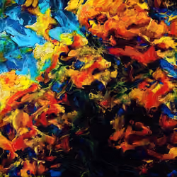 abstract flowers