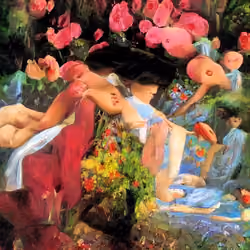 beautiful garden of love