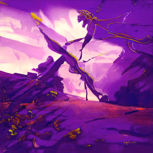 purple