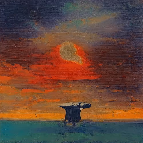 sunset landscape