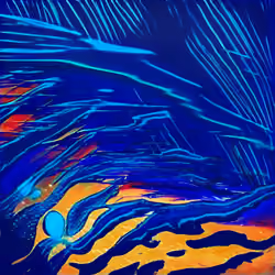 i don't get wet in the sea