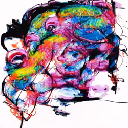 multicolored