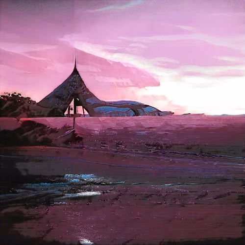 oasis in the desert