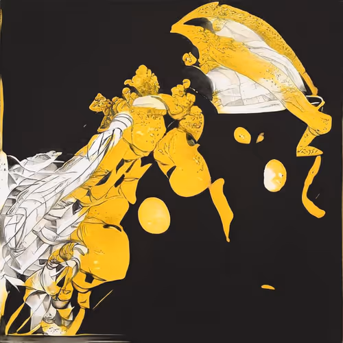 universe with gold god