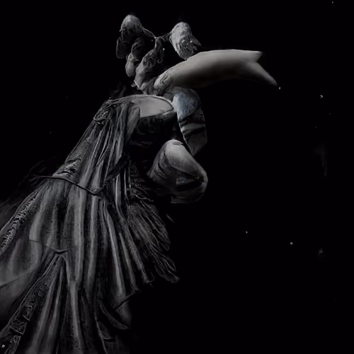 into the darkness
