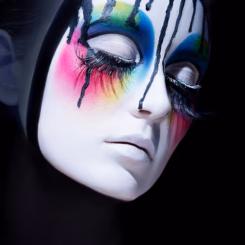 Sad Rainbow Face #2
