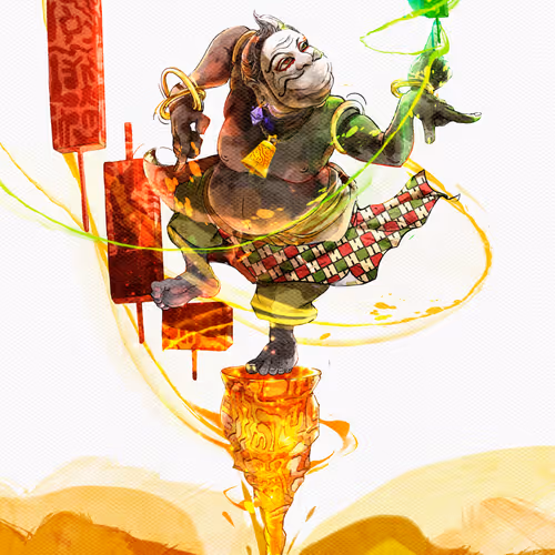 " The Divine Clown "