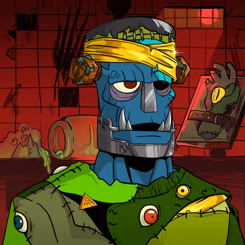 Bored Mummy Halloween Royal Rumble