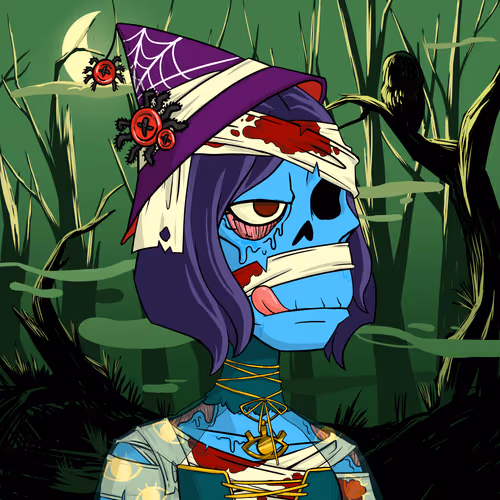 Bored Mummy Halloween Royal Rumble