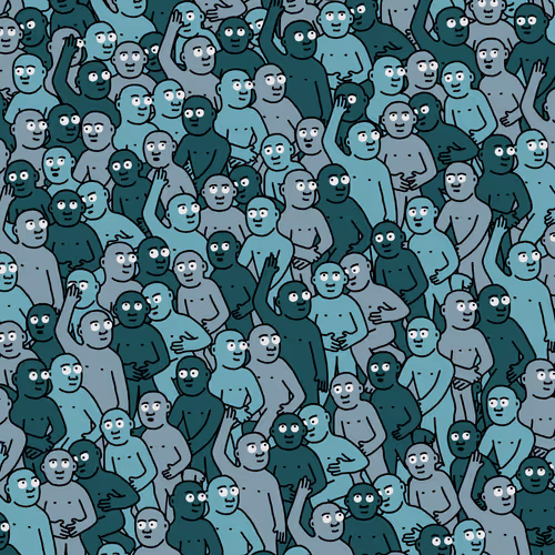 Crowd #34567