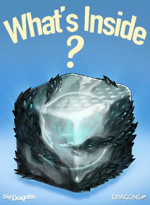 DigiDaigaku Dragon Eggs #9992 - Pre-Reveal