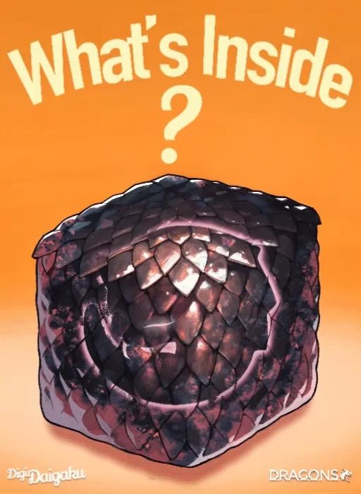 DigiDaigaku Dragon Eggs #9964 - Pre-Reveal