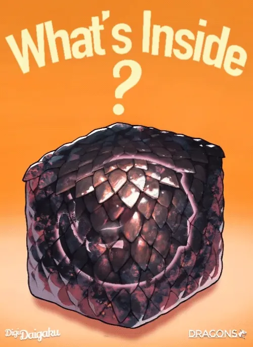 DigiDaigaku Dragon Eggs #9994 - Pre-Reveal