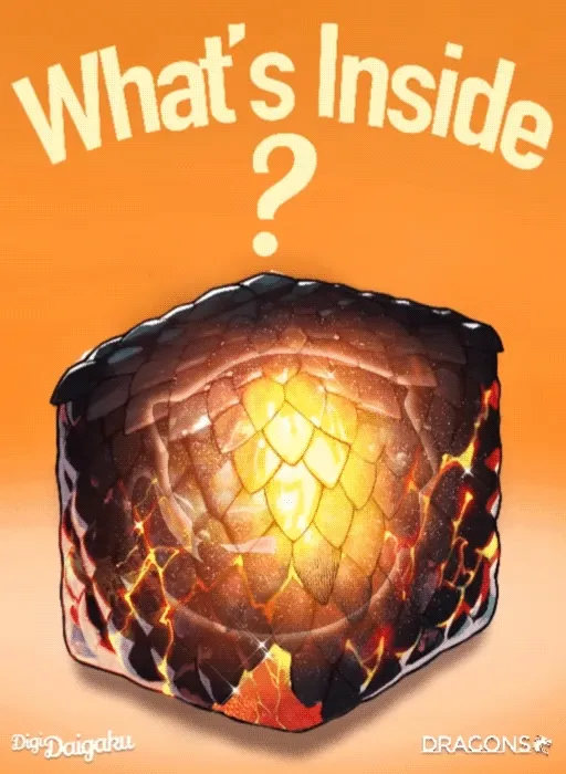 DigiDaigaku Dragon Eggs #9948 - Pre-Reveal
