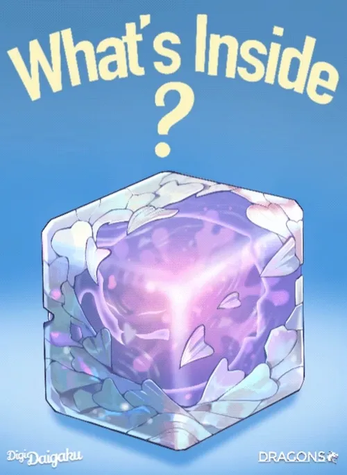 DigiDaigaku Dragon Eggs #10000 - Pre-Reveal