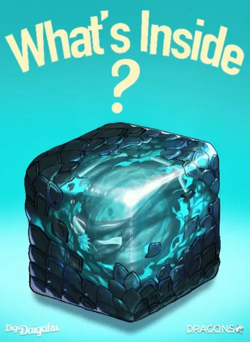 DigiDaigaku Dragon Eggs #9997 - Pre-Reveal