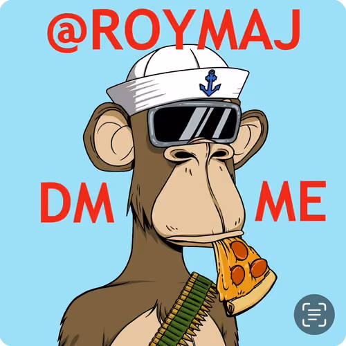 DM ME ON TWITTER @ROYMAJ