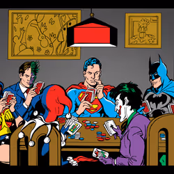 Heroes Playing Poker - Classic Edition #43/109