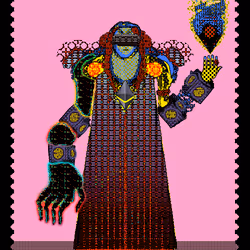 Starchain Glitch Wizard #8