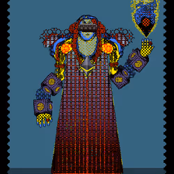 Starchain Glitch Wizard #22