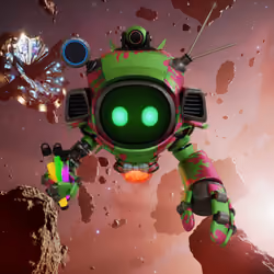 Dancing Asteroid