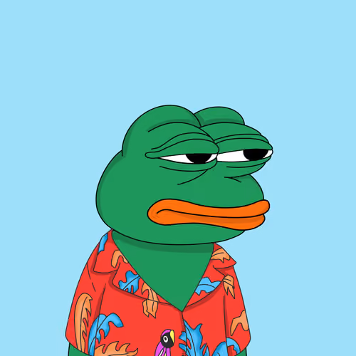 Bored Pepe Yacht Club #7593