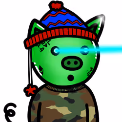 Piggies on the Farm #1838