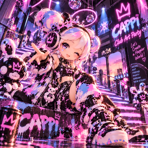 NEON POP QUEENS #003 — Pop Attitude