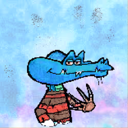 Pixelated Ganja Gators #3552