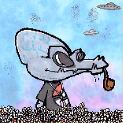 Pixelated Ganja Gators #1860