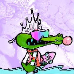 Pixelated Ganja Gators #2680