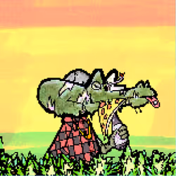 Pixelated Ganja Gators #3426