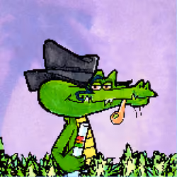 Pixelated Ganja Gators #3553