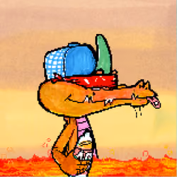 Pixelated Ganja Gators #4032