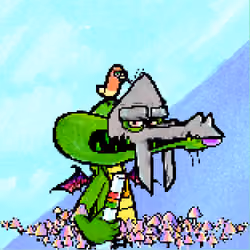 Pixelated Ganja Gators #3935