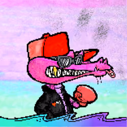 Pixelated Ganja Gators #1987