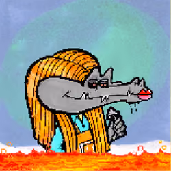 Pixelated Ganja Gators #2393