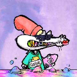 Pixelated Ganja Gators #3069