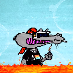 Pixelated Ganja Gators #2567