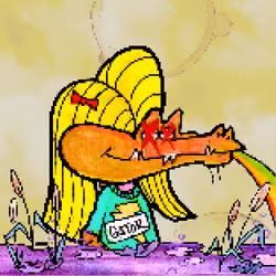 Pixelated Ganja Gators #3923