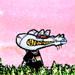Pixelated Ganja Gators #2588
