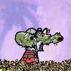Pixelated Ganja Gators #3939