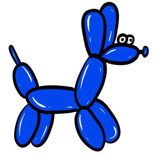 Jeff Koons - Balloon Dog #1/1