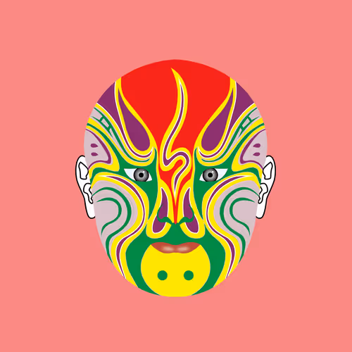 Chinese Opera Mask Plus