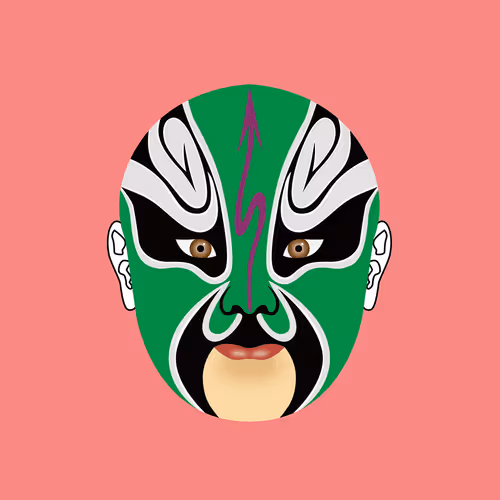 Chinese Opera Mask Plus