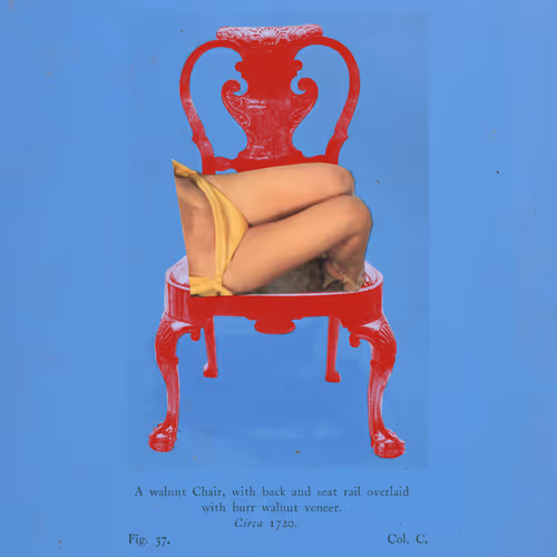 A Walnut Chair.