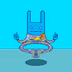 Meditation Rabbit #121