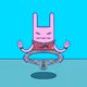 Meditation Rabbit #135